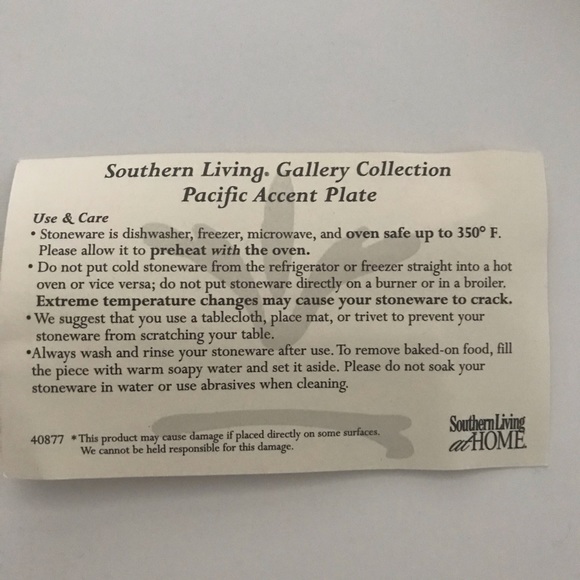 Southern Living at Home Two Pacific Accent Plates - Picture 3 of 4